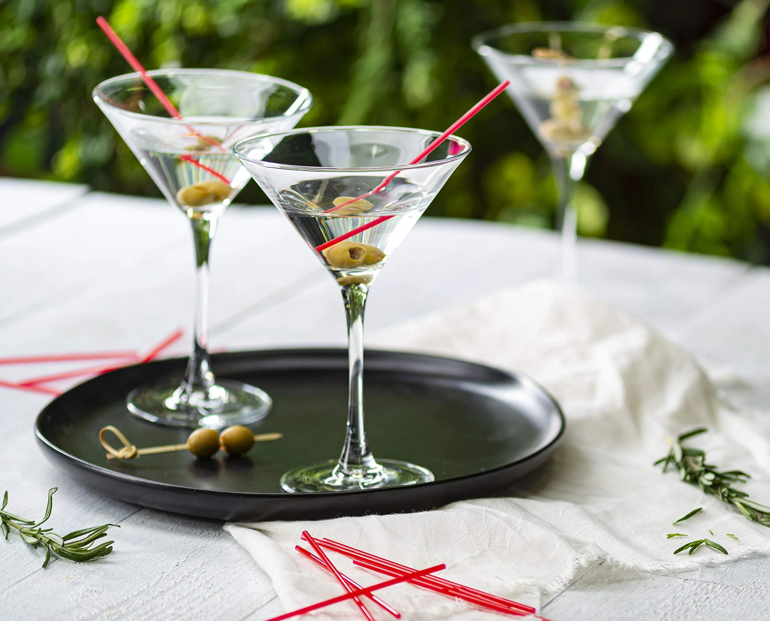 Red Sip Stirrers/Straws - 1000 Count - 5 Inch - Disposable Stir Sticks for Coffee & Cocktail - Canadian Distribution - Image 3