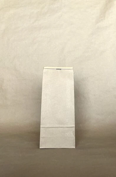 2lb Kraft Tin Tie Bag PLA Lined 5" x 3" x 12.25" 500cs ASTMD6400 - Disposable Take Away Food Packaging - Canadian Distribution