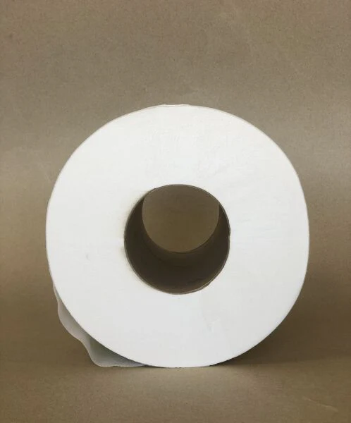 2Ply Jumbo Tissue Bathroom 3.29"x600' 12 Rolls - Disposable Take Away Food Packaging - Canadian Distribution
