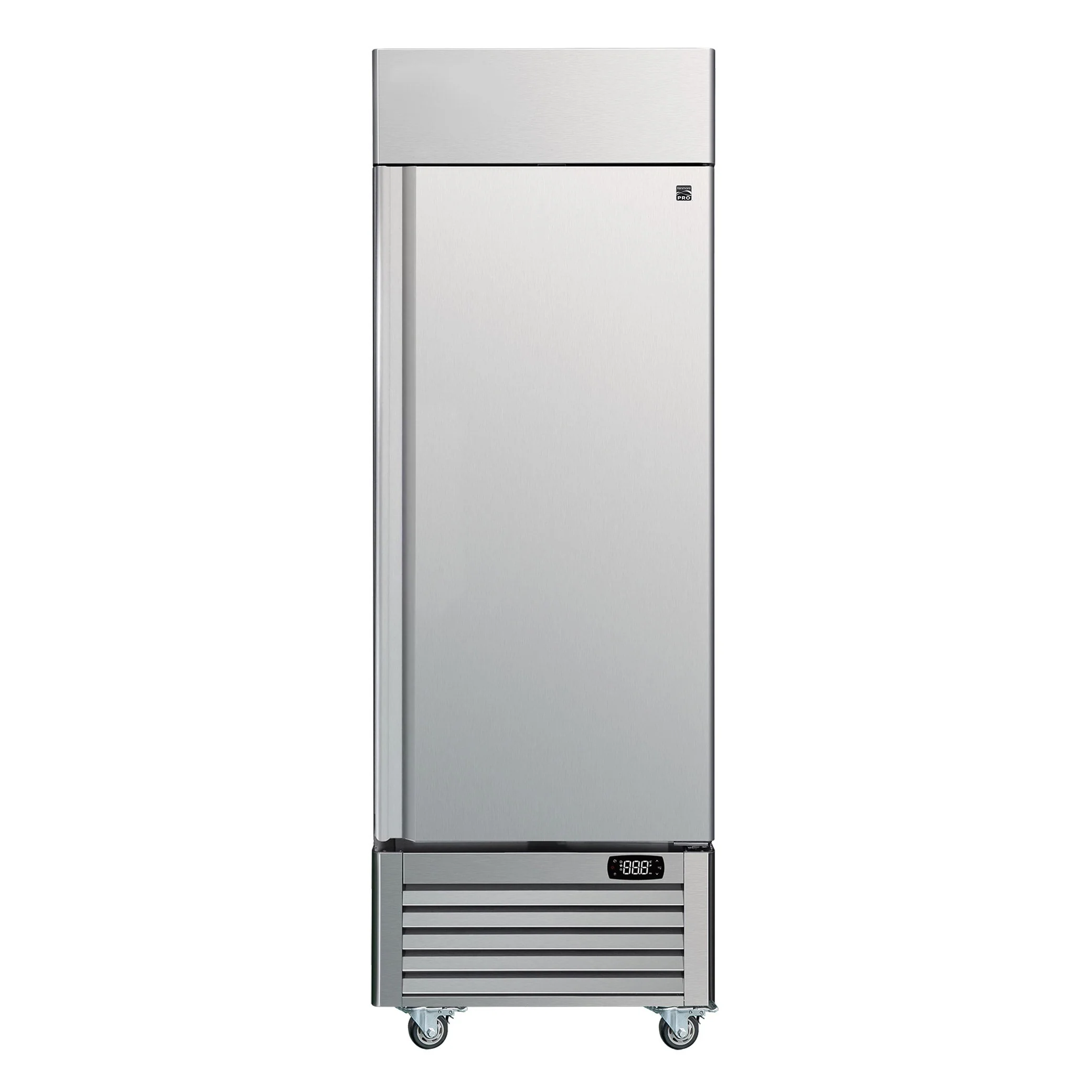 31.5 in 23 cu ft Commercial Stainless Steel Convertible Refrigerator / Freezer - Kenmore Pro - Restaurant Equipment and Smallwares - Canadian Distribution