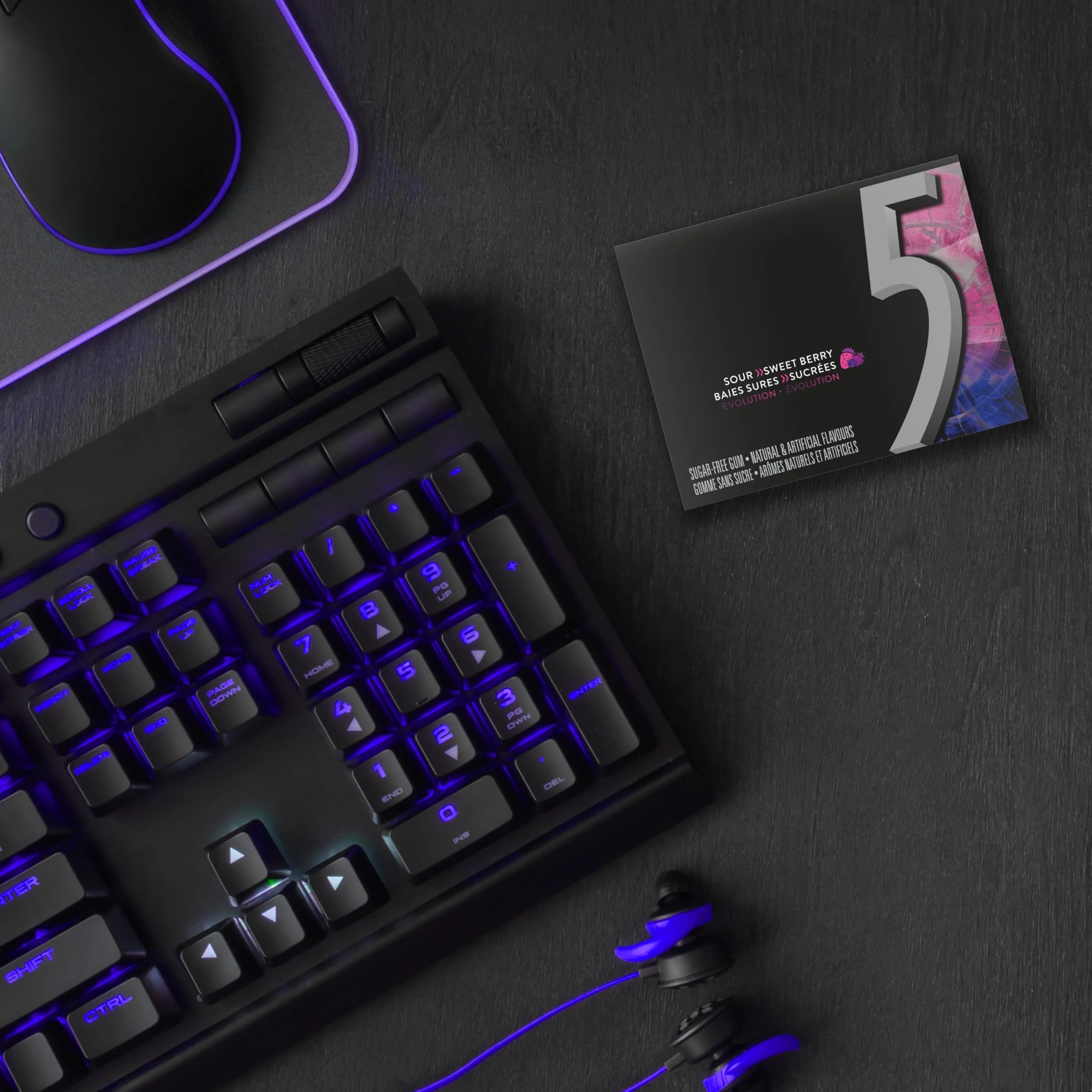 5 GUM Evolution Sour to Sweet Berry Flavor-Changing Sugar-Free Chewing Gum, 10 Packs of 15 Sticks - Canadian Distribution - Ships Free Within Canada on Orders Above CAD $199 - Image 3