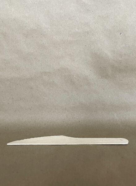 6" Birch Wood Knife 1000cs - Disposable Take Away Food Packaging - Canadian Distribution - Image 2