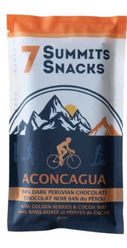 7 Summits Snacks Aconcagua Superfood Chocolate Bar – 12 Pack (80g each) - Canadian Distribution - Ships Free Within Canada on Orders Above CAD $199 - Image 8