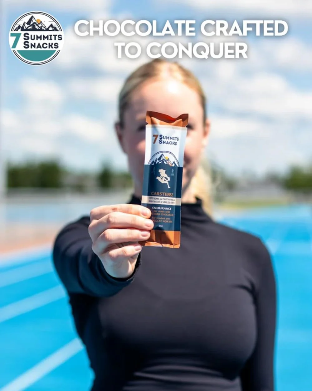7 Summits Snacks Carstensz Endurance Chocolate Bar – 12 Pack (31g each) - Canadian Distribution - Ships Free Within Canada on Orders Above CAD $199 - Image 4