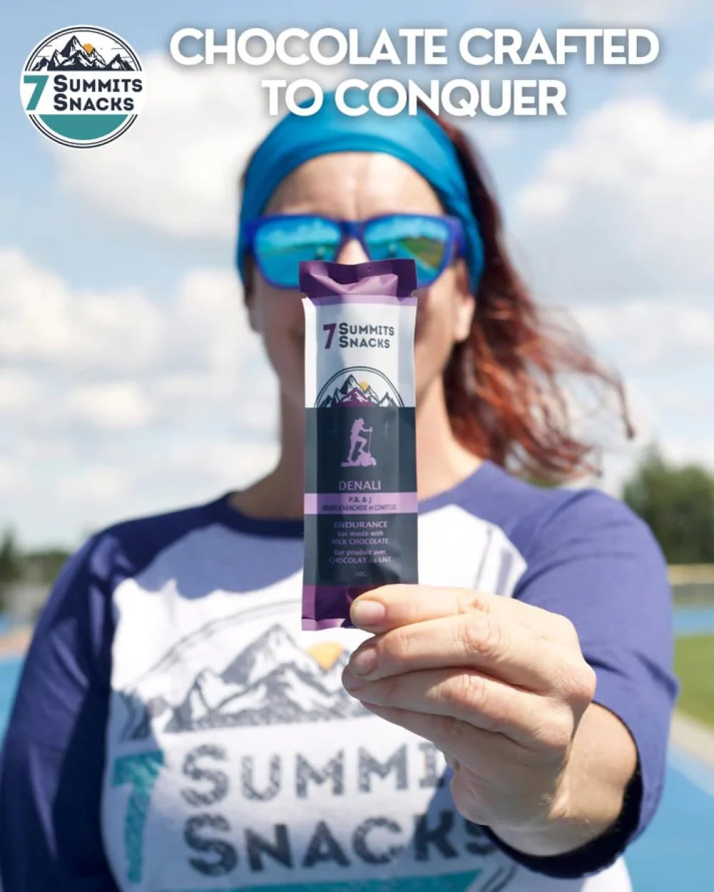 7 Summits Snacks Denali Endurance Chocolate Bar – 12 Pack (31g each) - Canadian Distribution - Ships Free Within Canada on Orders Above CAD $199 - Image 4