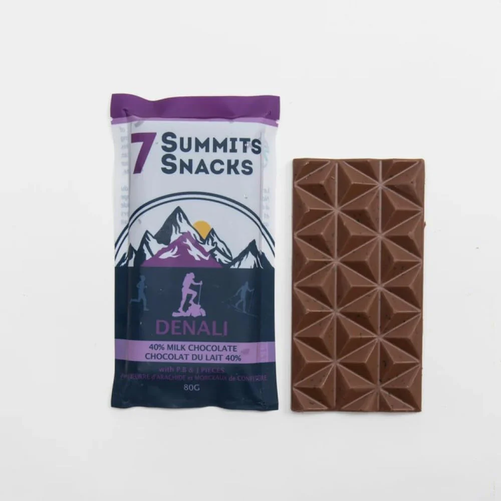 7 Summits Snacks Denali Superfood Chocolate Bar – 12 Pack (80g each) - Canadian Distribution - Ships Free Within Canada on Orders Above CAD $199 - Image 6