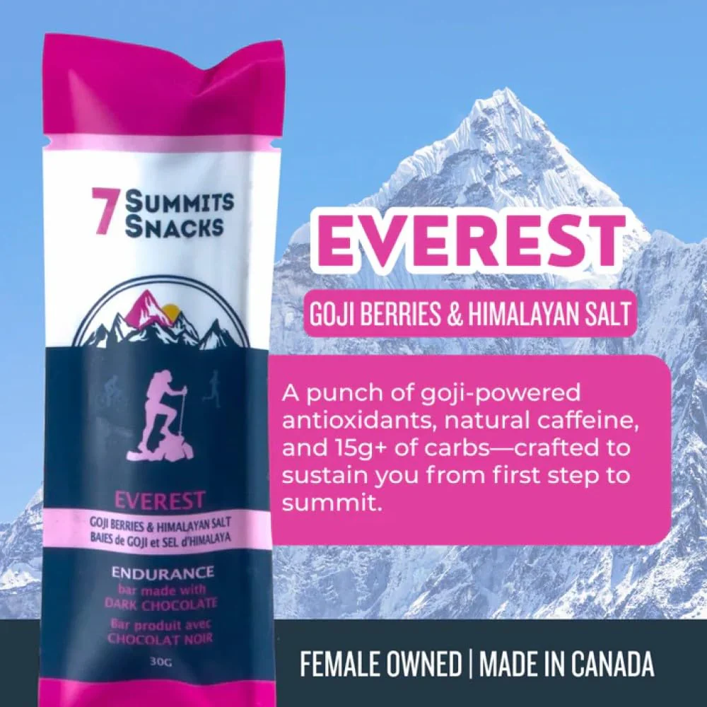 7 Summits Snacks Energy Bar Explorer Box – 10 Pack (31g each) - Canadian Distribution - Ships Free Within Canada on Orders Above CAD $199 - Image 3