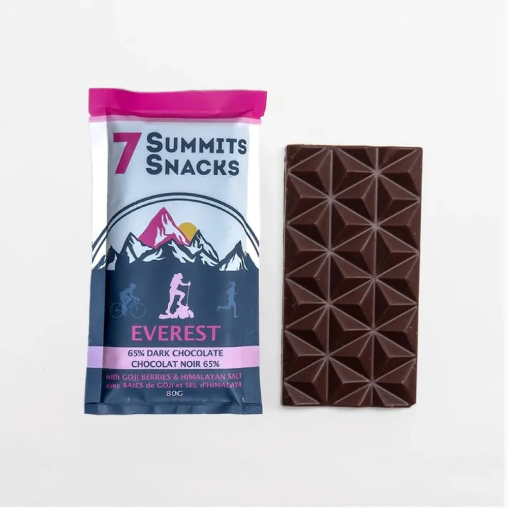7 Summits Snacks Everest Superfood Chocolate Bar – 12 Pack (80g each) - Canadian Distribution - Ships Free Within Canada on Orders Above CAD $199 - Image 6