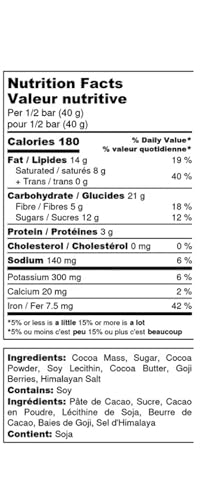 7 Summits Snacks Everest Superfood Chocolate Bar 2 x 80g - Canadian Distribution - Ships Free Within Canada on Orders Above CAD $199 - Image 8