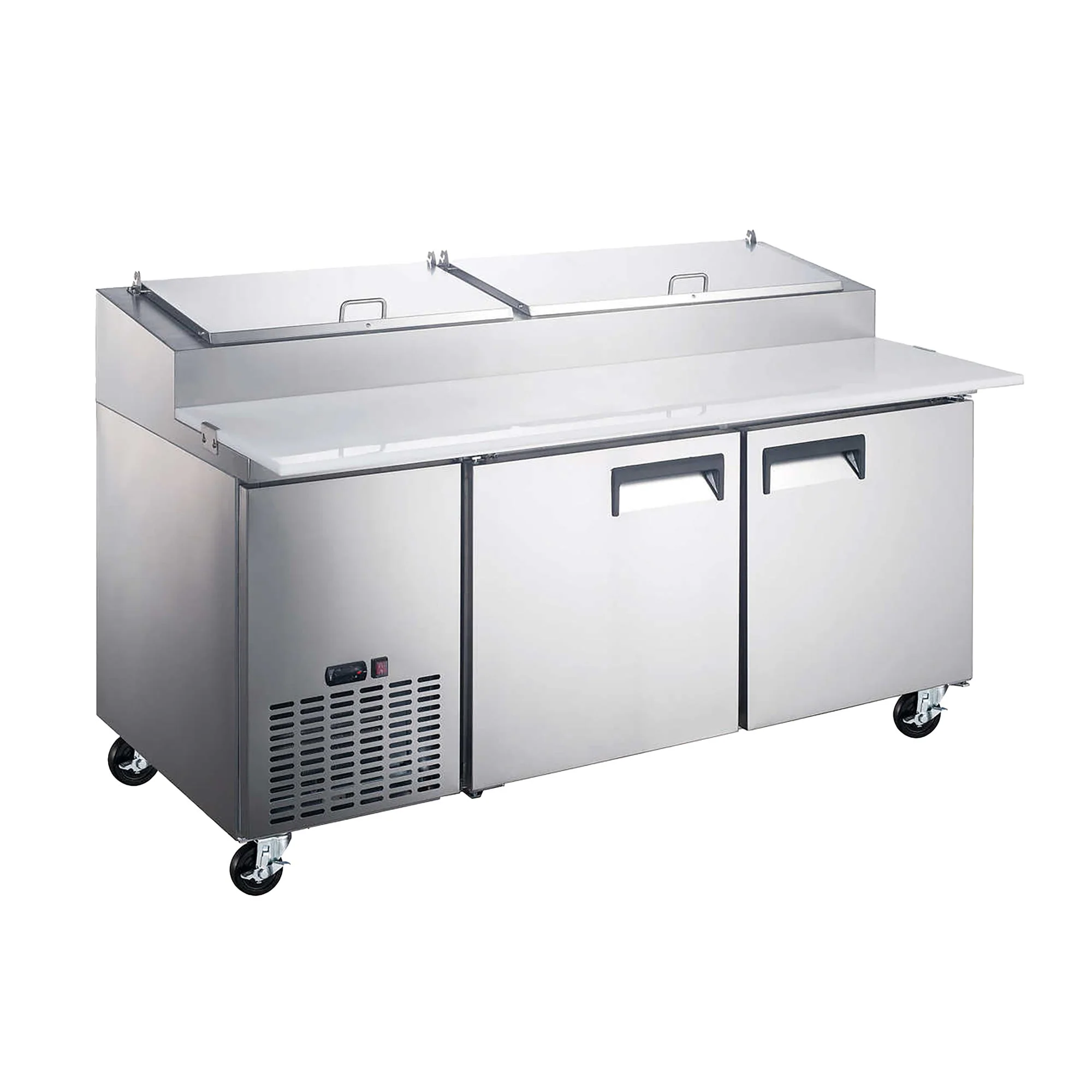 71 in 2-Door Pizza Prep Table - Eurodib - Restaurant Equipment and Smallwares - Canadian Distribution