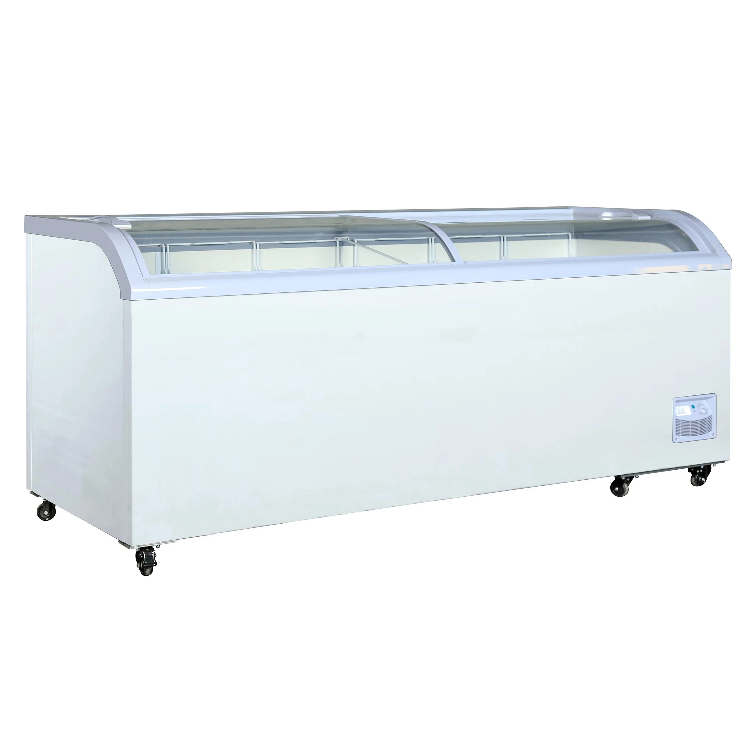 78.7 in 24.7 cu ft Commercial Convertible Freezer or Refrigerator - Sliding Glass Doors - Hisense - Restaurant Equipment and Smallwares - Canadian Distribution