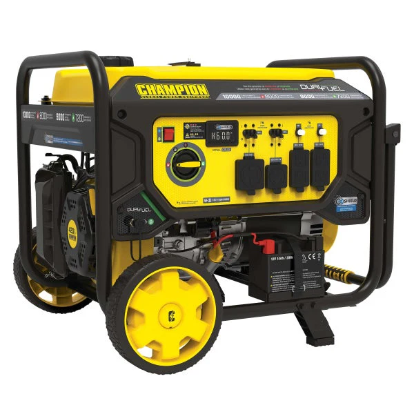 8,000W Running / 10,000W Peak Dual Fuel Generator with CO Shield - 1 - Champion - Restaurant Foodservice Equipment and Accessories - Canadian Distribution