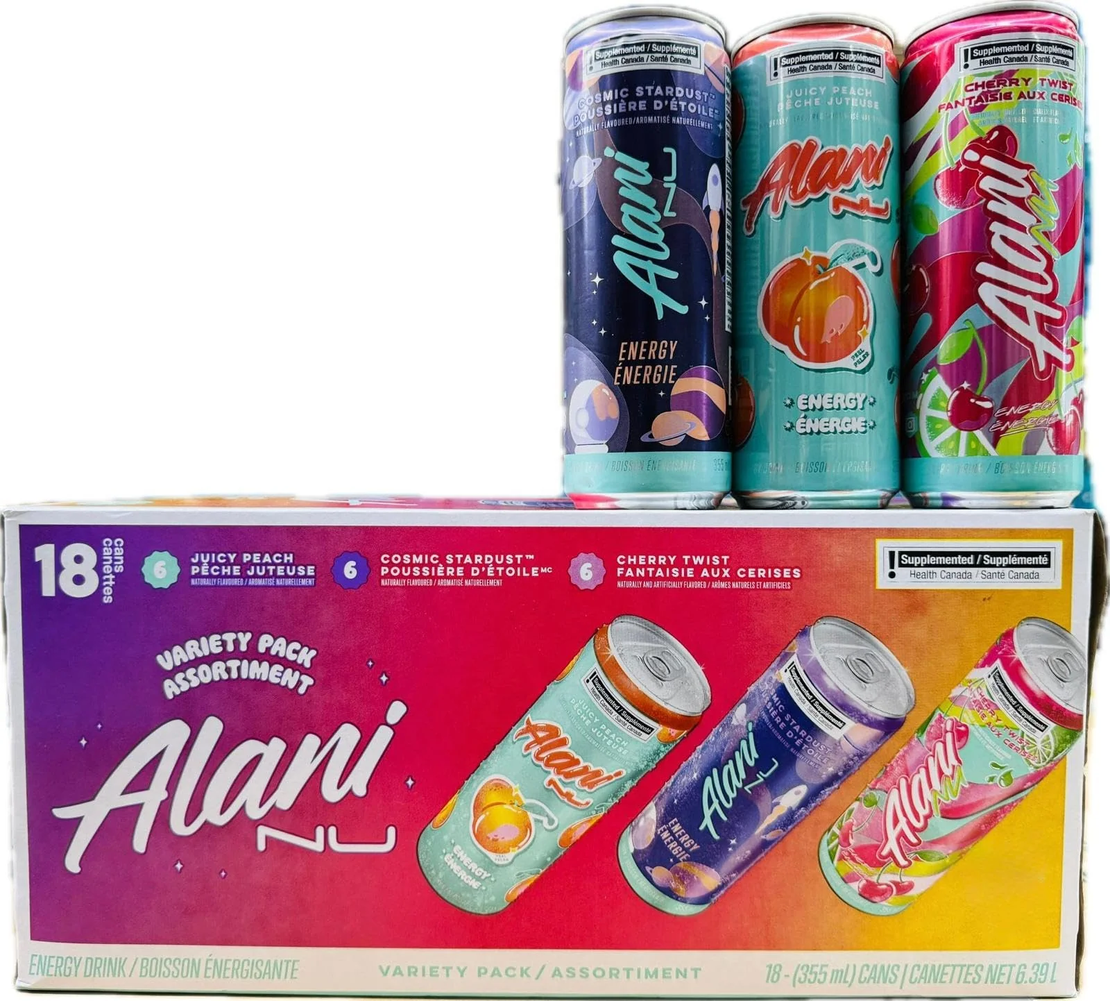 Alani – Energy Drink – Variety Pack – 18 × 355 ml – Mixed Flavours - Canadian Distribution - Ships Free Within Canada on Orders Above CAD $199 - Image 4