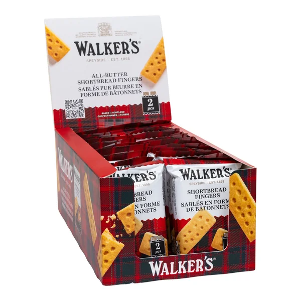 All- Butter Shortbread Fingers - 96 × 40 g - Walker's - Canadian Distribution - Ships Free Within Canada on Orders Above CAD $199