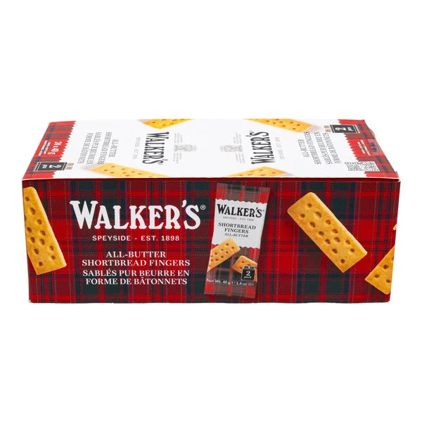 All- Butter Shortbread Fingers - 96 × 40 g - Walker's - Canadian Distribution - Ships Free Within Canada on Orders Above CAD $199 - Image 3