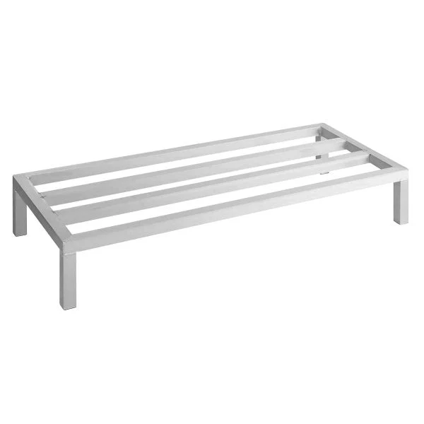Aluminum Dunnage Rack 50.8 cm x 152.4 cm x 20.32 cm (20 in x 60 in x 8 in) - 1 - Restaurant Foodservice Equipment and Accessories - Canadian Distribution