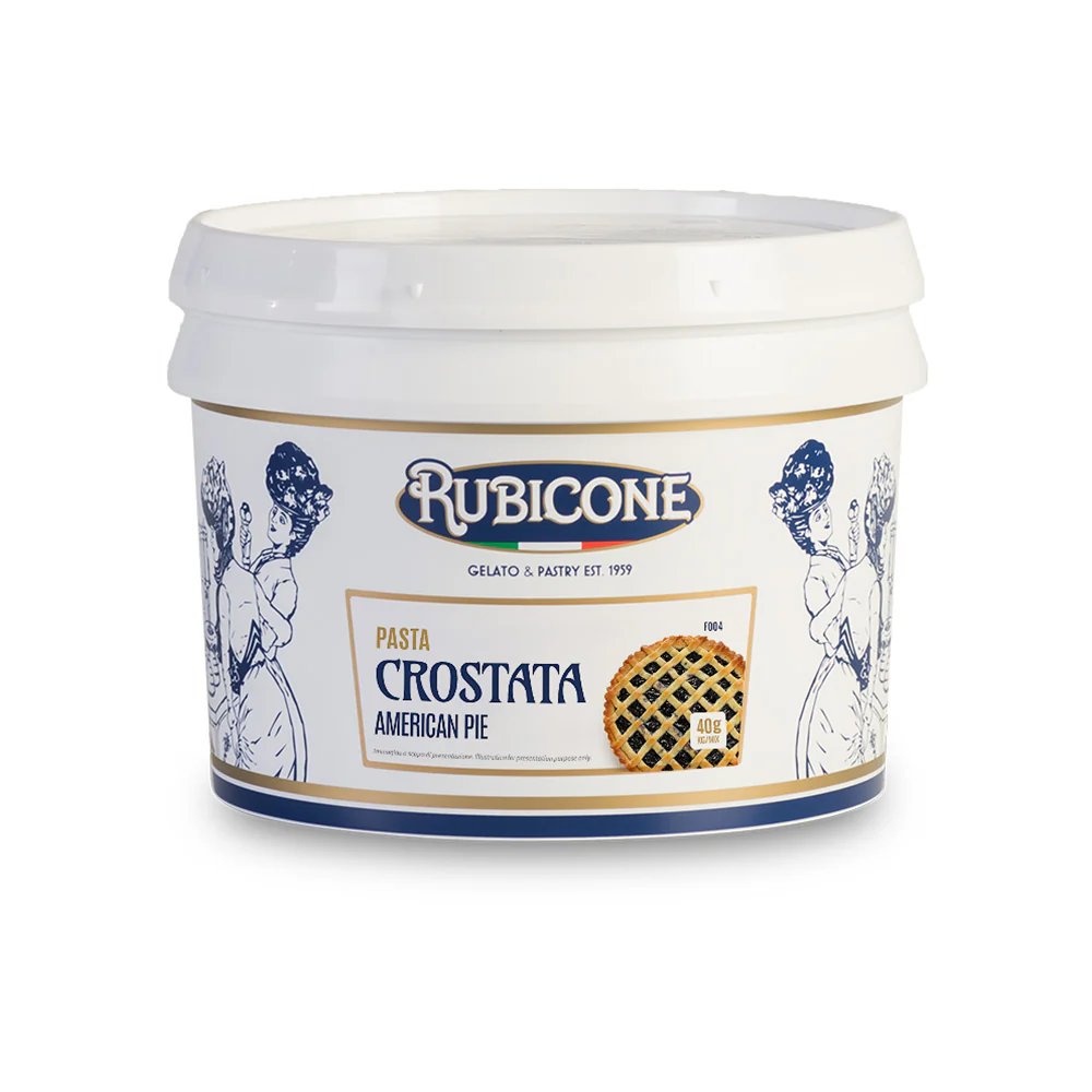 "PRE-ORDER" American Pie (Crostata) Paste - Classic Gelato Pastes - Case of 2 x 3 KG Buckets - Rubicone Canada - Ships Free Within Canada on Orders Above CAD $199