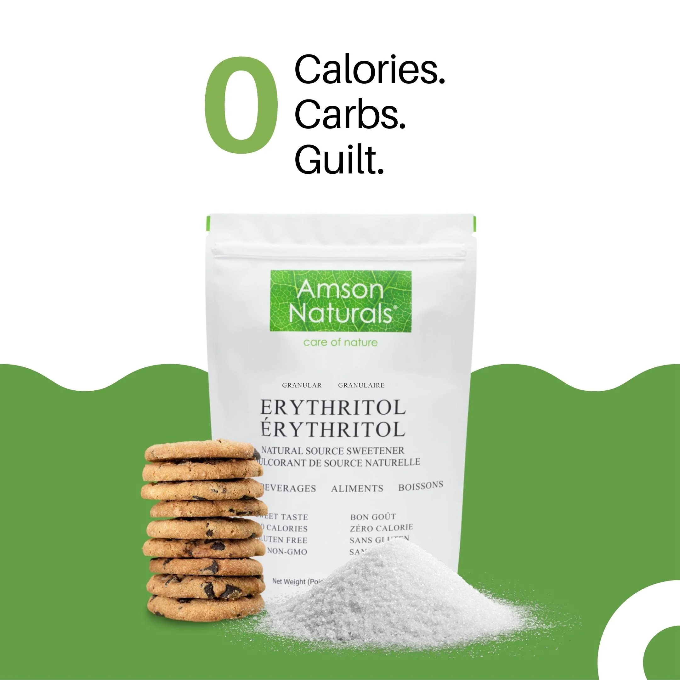 Amson Naturals – Erythritol Granular Sweetener – Original – 10lb - Canadian Distribution - Ships Free Within Canada on Orders Above CAD $199 - Image 4