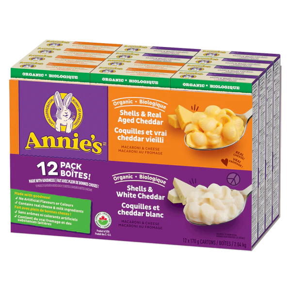 Annie's Organic Mac & Cheese - 48 x 170 g - Grocery and Food Items - Canadian Distribution - Ships Free Within Canada on Orders Above CAD $199 - Image 2