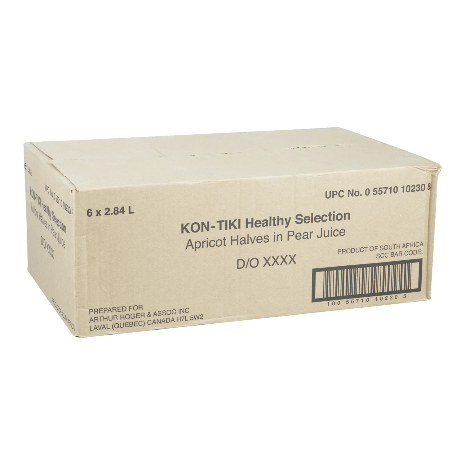 Apricot Halves In Natural Juice - 6 x 2.84 L - Kontiki - Restaurant and Foodservice Ingredients - Canadian Distribution - Ships Free Within Canada on Orders Above CAD $199 - Image 2