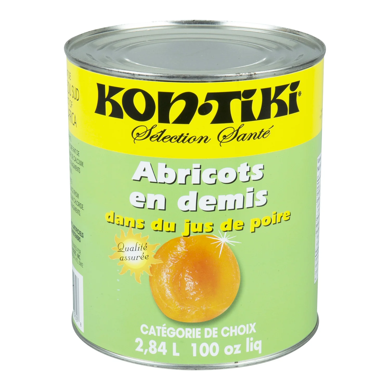 Apricot Halves In Natural Juice - 6 x 2.84 L - Kontiki - Restaurant and Foodservice Ingredients - Canadian Distribution - Ships Free Within Canada on Orders Above CAD $199 - Image 3