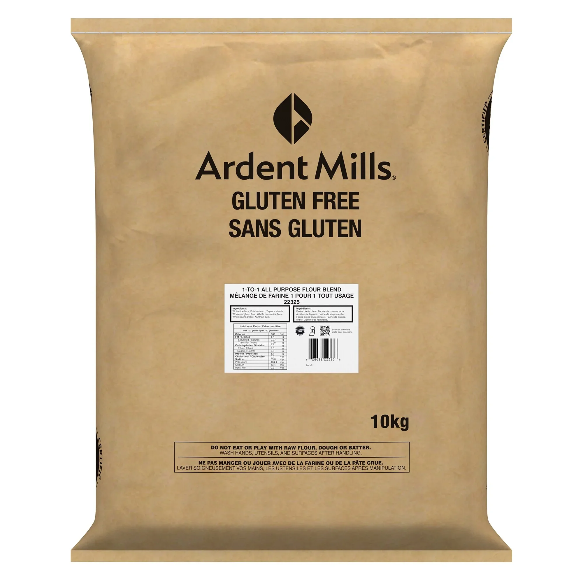Ardent Mills Gluten Free Flour All Purpose Flour - 2 x 10 kg - Grocery and Food Items - Canadian Distribution - Ships Free Within Canada on Orders Above CAD $199