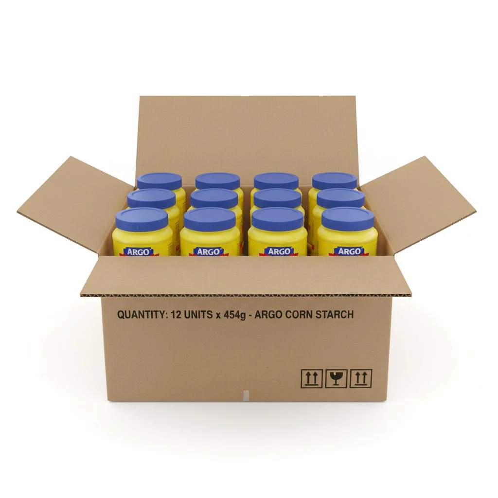 Argo Corn Starch Yellow - Gluten-Free - 12 x 454g - Canadian Distribution - Ships Free Within Canada on Orders Above CAD $199