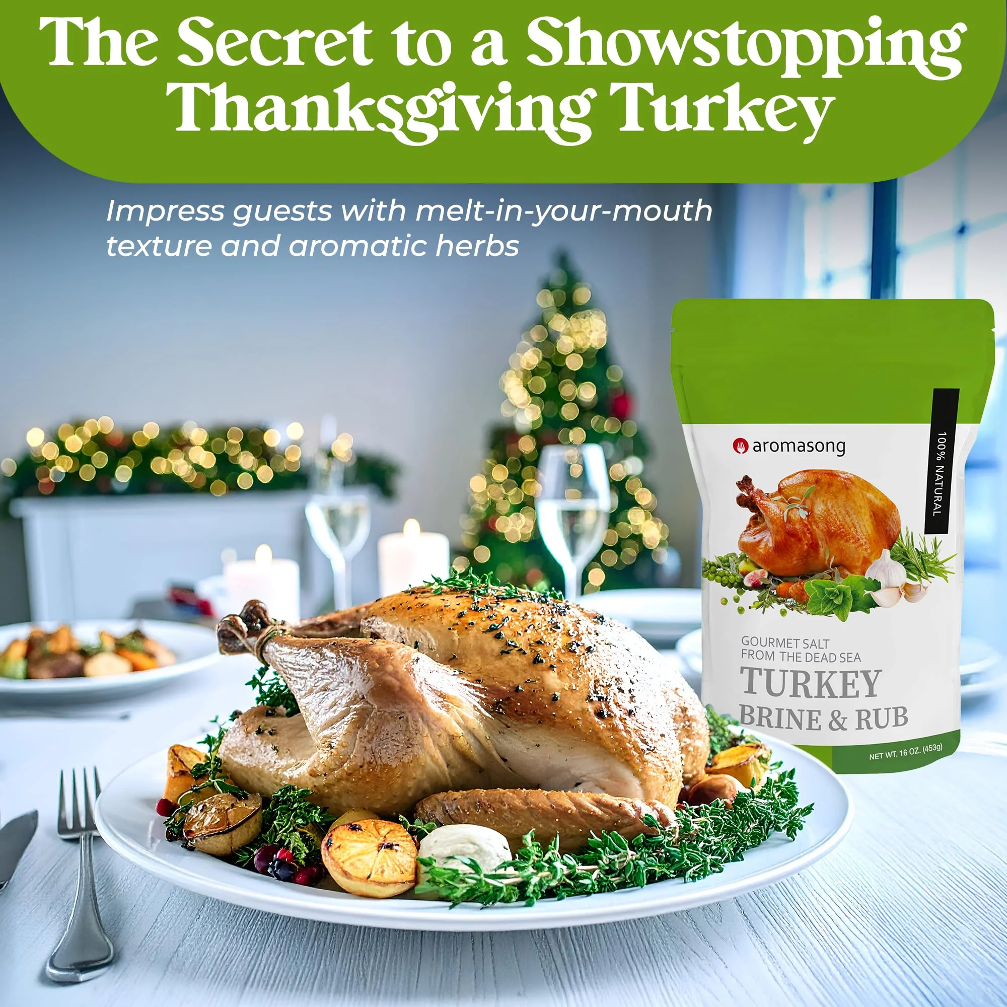 Aromasong – Turkey Brine – Herbs de Provence – 2 lb - Canadian Distribution - Ships Free Within Canada on Orders Above CAD $199 - Image 7