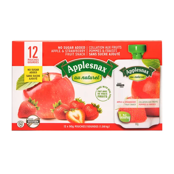 Assorted Apple Snack Pack - 144 × 90 g - Applesnax - Canadian Distribution - Ships Free Within Canada on Orders Above CAD $199 - Image 3
