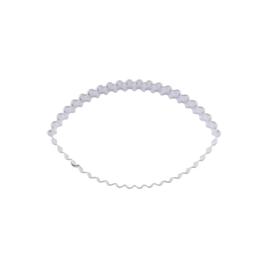 ATECO 5205 Fluted Football Cookie Cutter Set - Stainless Steel, Set of 5 - Canadian Distribution - Ships Free Within Canada on Orders Above CAD $199 - Image 4