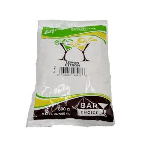 Bar Choice Lemon Bar Mix - Drink and Slush Mix - Lynch - Case (6 x 800g ) - Ships Free Within Canada on Orders Above CAD $199