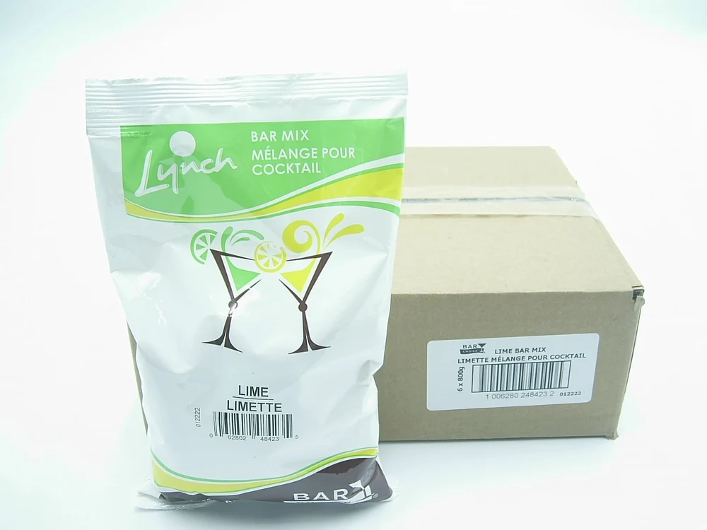 Bar Choice Lime Bar Mix - Drink and Slush Mix - Lynch - Case (6 x 800g ) - Ships Free Within Canada on Orders Above CAD $199 - Image 3