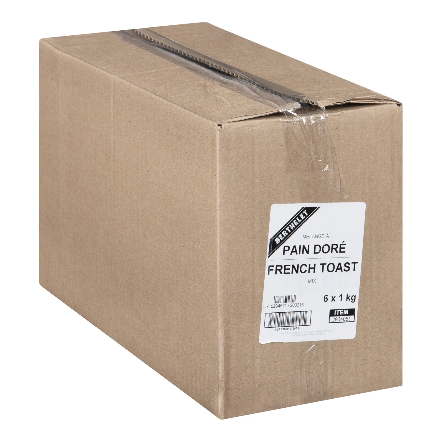 French Toast Batter Mix - 6 x 1 kg - Berthelet - Baking Mixes and Ingredients - Canadian Distribution - Ships Free Within Canada on Orders Above CAD $199 - Image 2