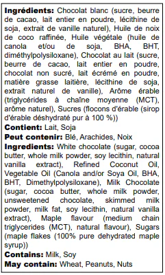 Belgian Crunchy Sugar Cone Dip -  Case of 6 x 1KG - Canadian Distribution - Ships Free Within Canada on Orders Above CAD $199 - Image 2