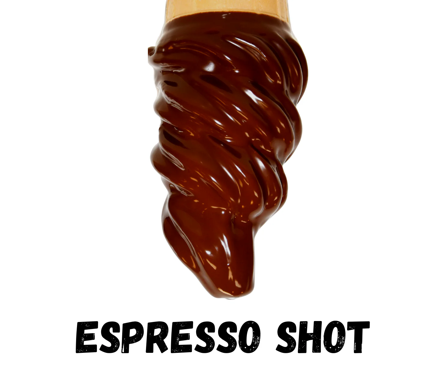 Belgian Espresso Shot Cone Dip - Case of 6 x 1KG - Canadian Distribution - Ships Free Within Canada on Orders Above CAD $199