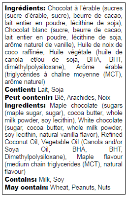 Belgian Maple and Sugar Cone Dip - Case of 6 x 1KG - Canadian Distribution - Ships Free Within Canada on Orders Above CAD $199 - Image 2