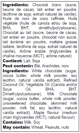 Belgian Maple Cone Dip - Case of 6 x 1KG - Canadian Distribution - Ships Free Within Canada on Orders Above CAD $199 - Image 2