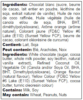 Belgian Orange Sherbet Cone Dip - Case of 6 x 1KG - Canadian Distribution - Ships Free Within Canada on Orders Above CAD $199 - Image 2