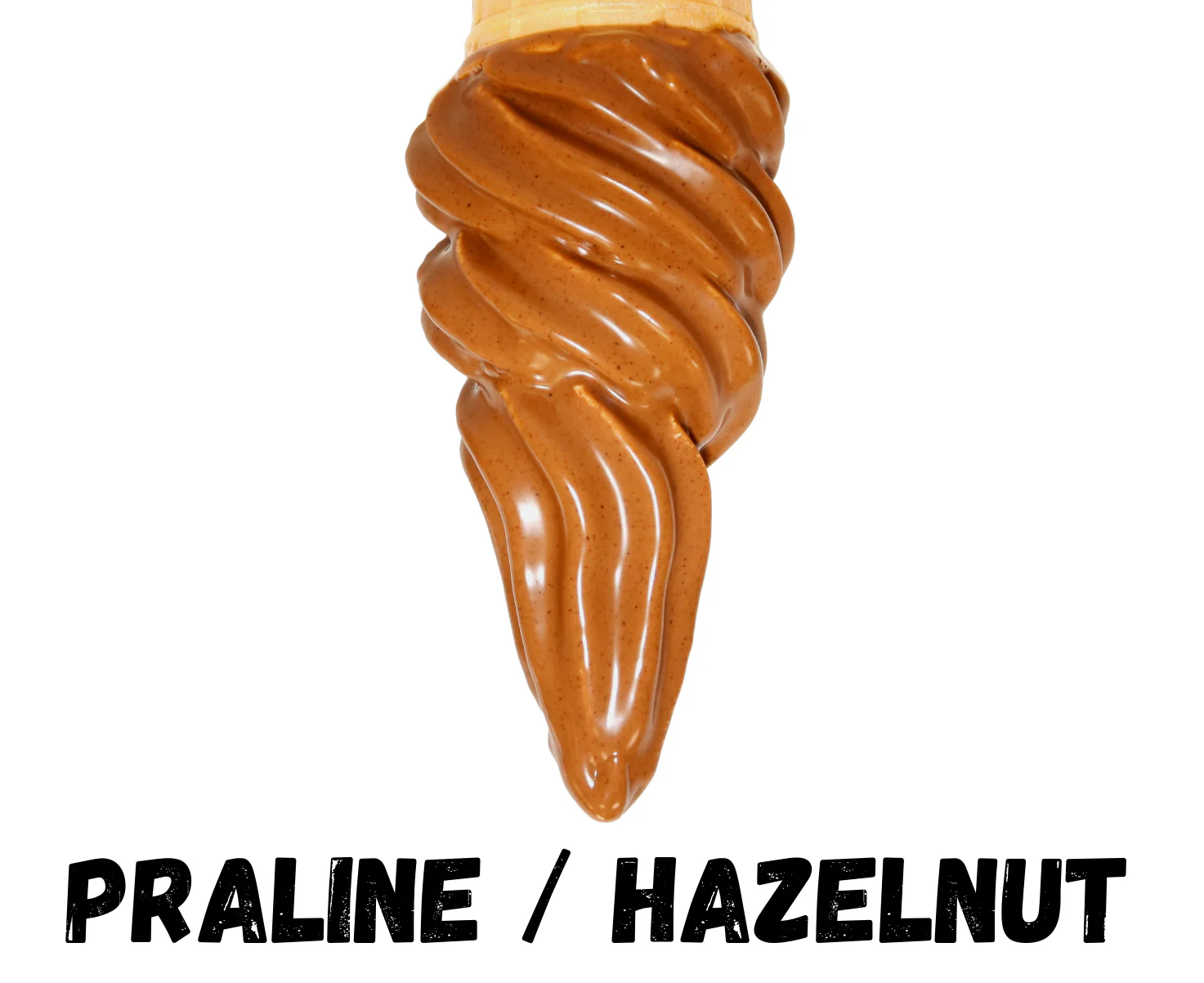 Belgian Praline with Nuts Cone Dip - Case of 6 x 1KG - Canadian Distribution - Ships Free Within Canada on Orders Above CAD $199