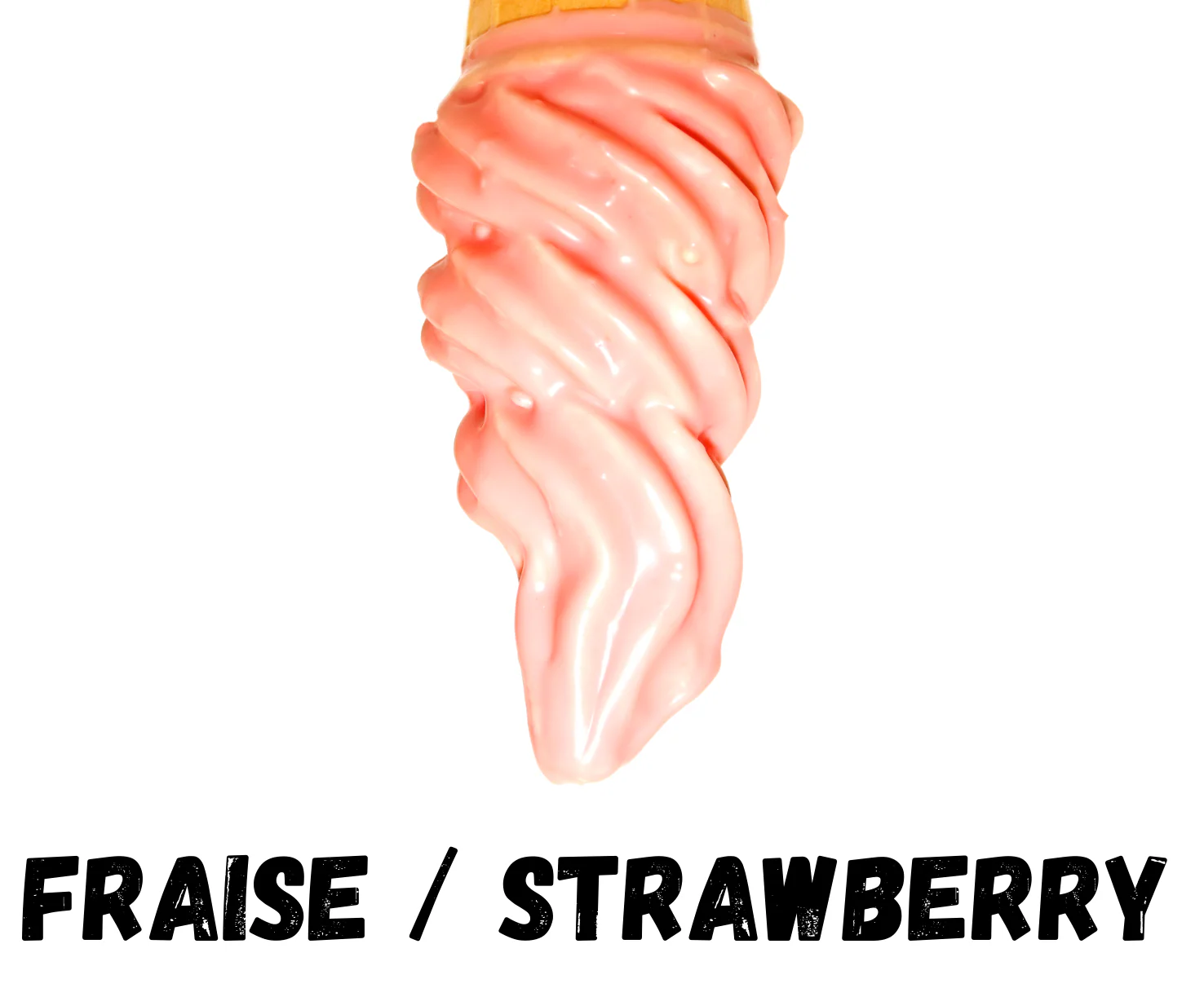 Belgian Strawberry Cone Dip - Case of 6 x 1KG - Canadian Distribution - Ships Free Within Canada on Orders Above CAD $199