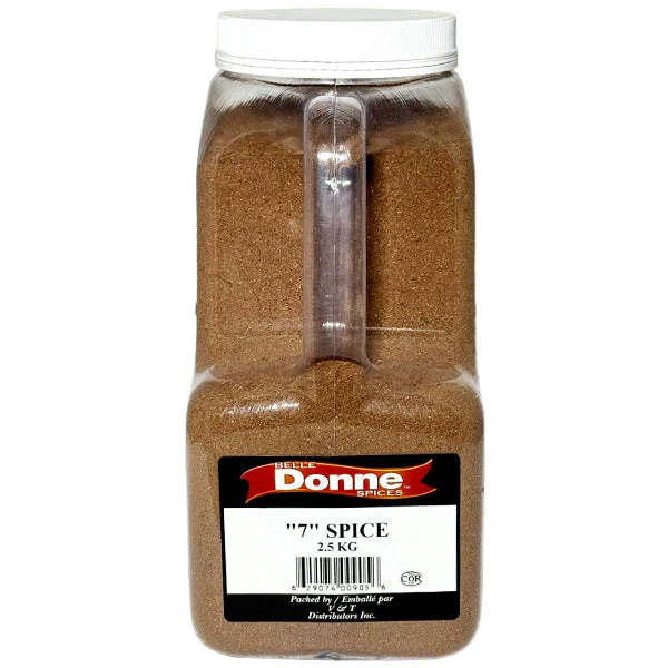 Belle Donne - SEVEN SPICE 2.5KG - Seasonings & Spices - Canadian Distribution - Ships Free Within Canada on Orders Above CAD $199