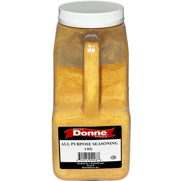 BELLE DONNE - All PURPOSE SEASONING 4KG - Seasonings & Spices - Canadian Distribution - Ships Free Within Canada on Orders Above CAD $199