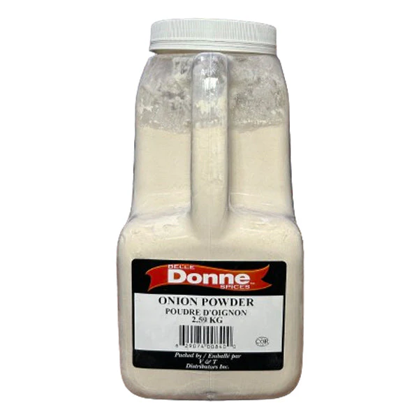 Belle Donne - ONION POWDER 2.59KG - Seasonings & Spices - Canadian Distribution - Ships Free Within Canada on Orders Above CAD $199