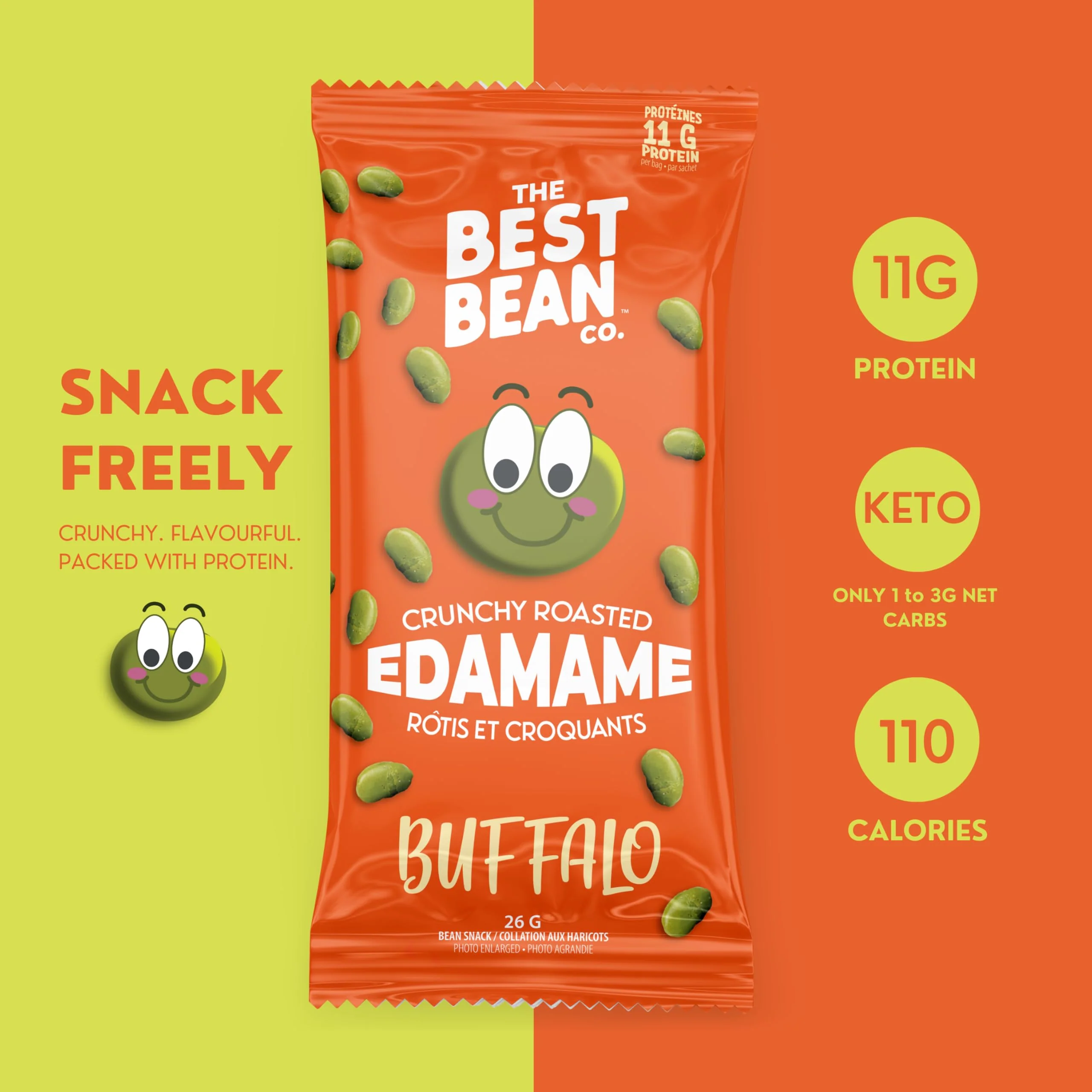 Best Bean Co. – Roasted Edamame Snack – Variety Pack – 24 Bags - Canadian Distribution - Ships Free Within Canada on Orders Above CAD $199 - Image 6