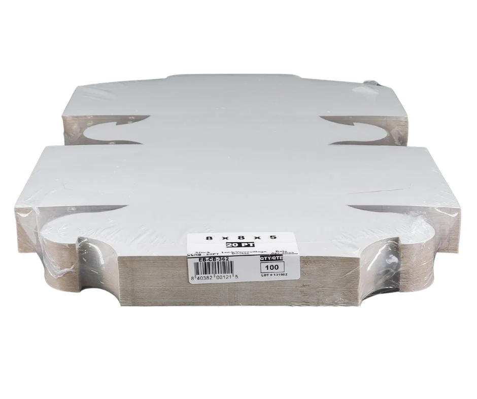 EB - White Cake Boxes - 8x8x5 - Image 8