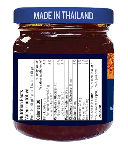 Blue Dragon Chili Crisp 2 x 180g – Thai-Made Crispy Chili Oil Condiment - Canadian Distribution - Ships Free Within Canada on Orders Above CAD $199 - Image 8