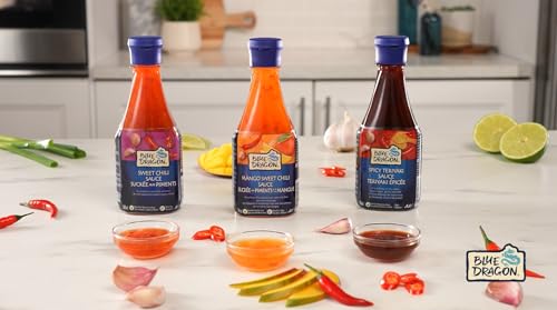 Blue Dragon Mango Sweet Chili Sauce 2 x 310ml – Real Mango & Thai Chilies, Non-GMO - Canadian Distribution - Ships Free Within Canada on Orders Above CAD $199 - Image 2