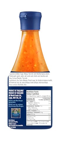 Blue Dragon Mango Sweet Chili Sauce 2 x 310ml – Real Mango & Thai Chilies, Non-GMO - Canadian Distribution - Ships Free Within Canada on Orders Above CAD $199 - Image 9