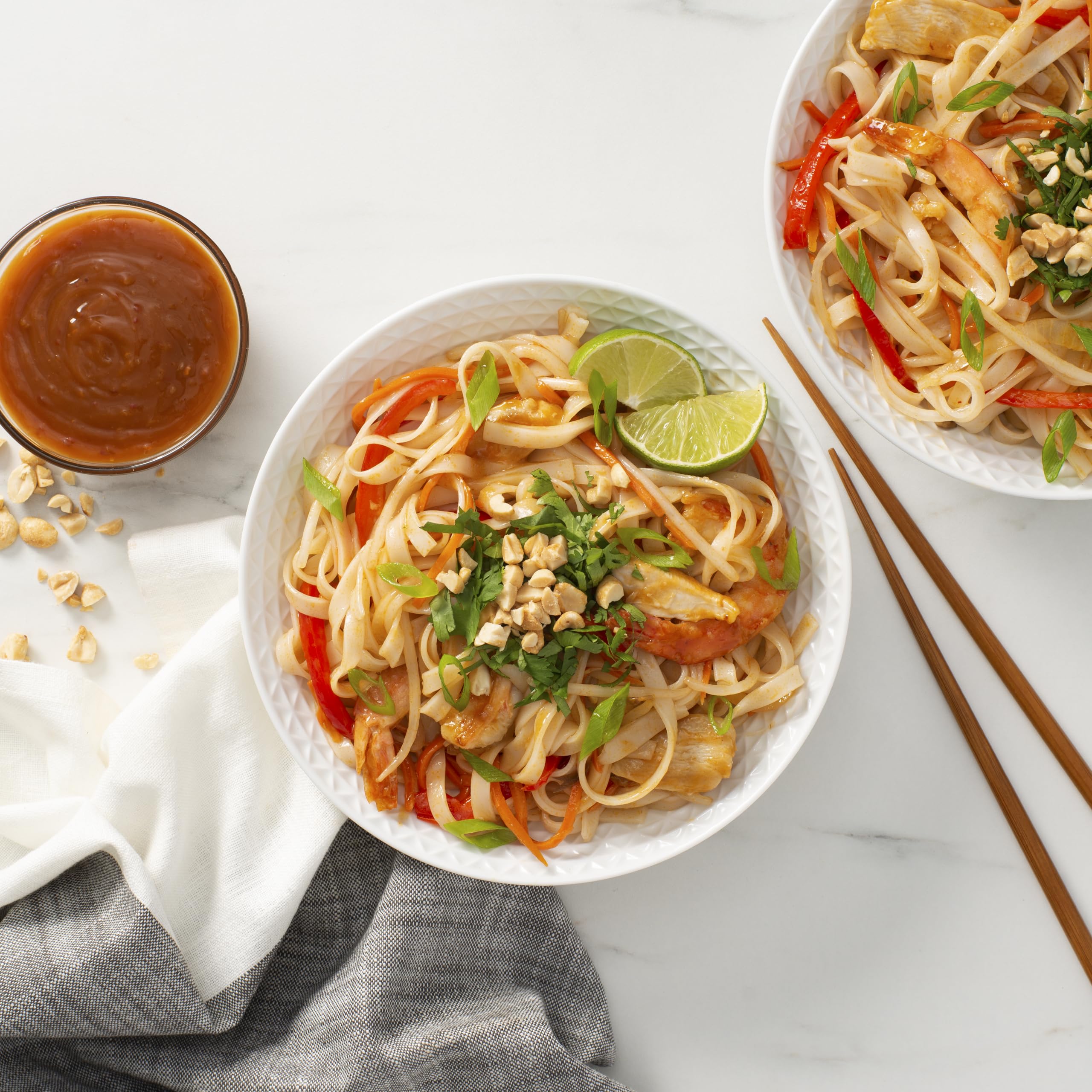 Blue Dragon Pad Thai Sauce 2 x 325ml – Authentic Thai Stir-Fry Blend with Tamarind & Garlic - Canadian Distribution - Ships Free Within Canada on Orders Above CAD $199 - Image 2