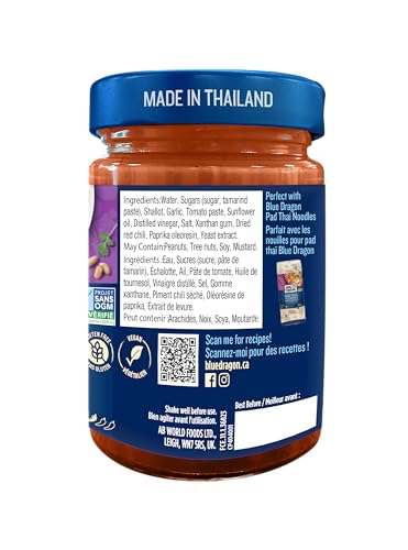 Blue Dragon Pad Thai Sauce 2 x 325ml – Authentic Thai Stir-Fry Blend with Tamarind & Garlic - Canadian Distribution - Ships Free Within Canada on Orders Above CAD $199 - Image 4
